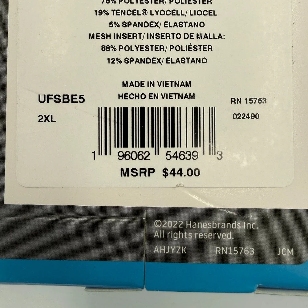 Hanes Ultimate Comfort Flex Fit Briefs Mens Size 2XL Multi Total Support 10 Pack